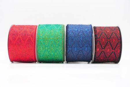 Glitter Diamantem Natalis Filum Ribbons